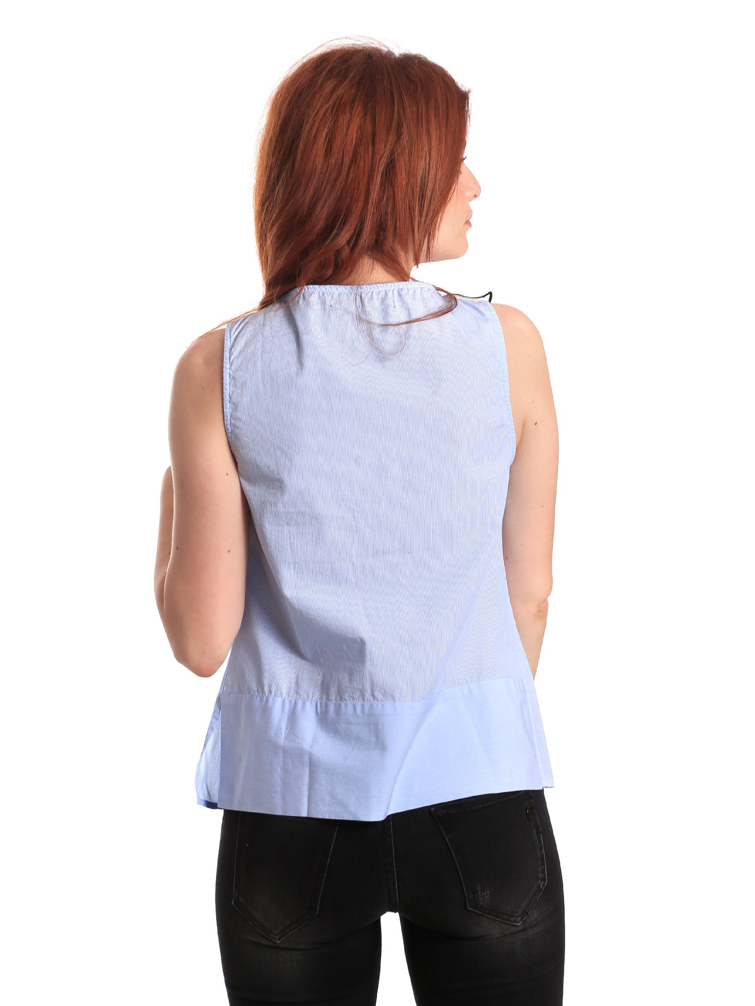 Top e canotte Blu Fornarina
