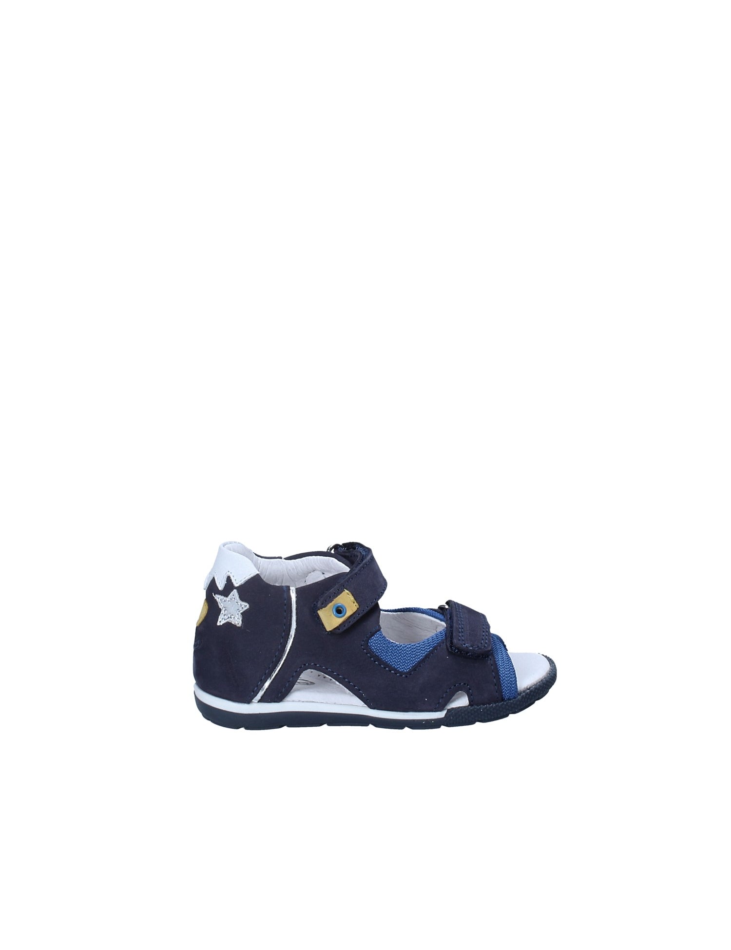 Sandali con strappi Blu Balducci