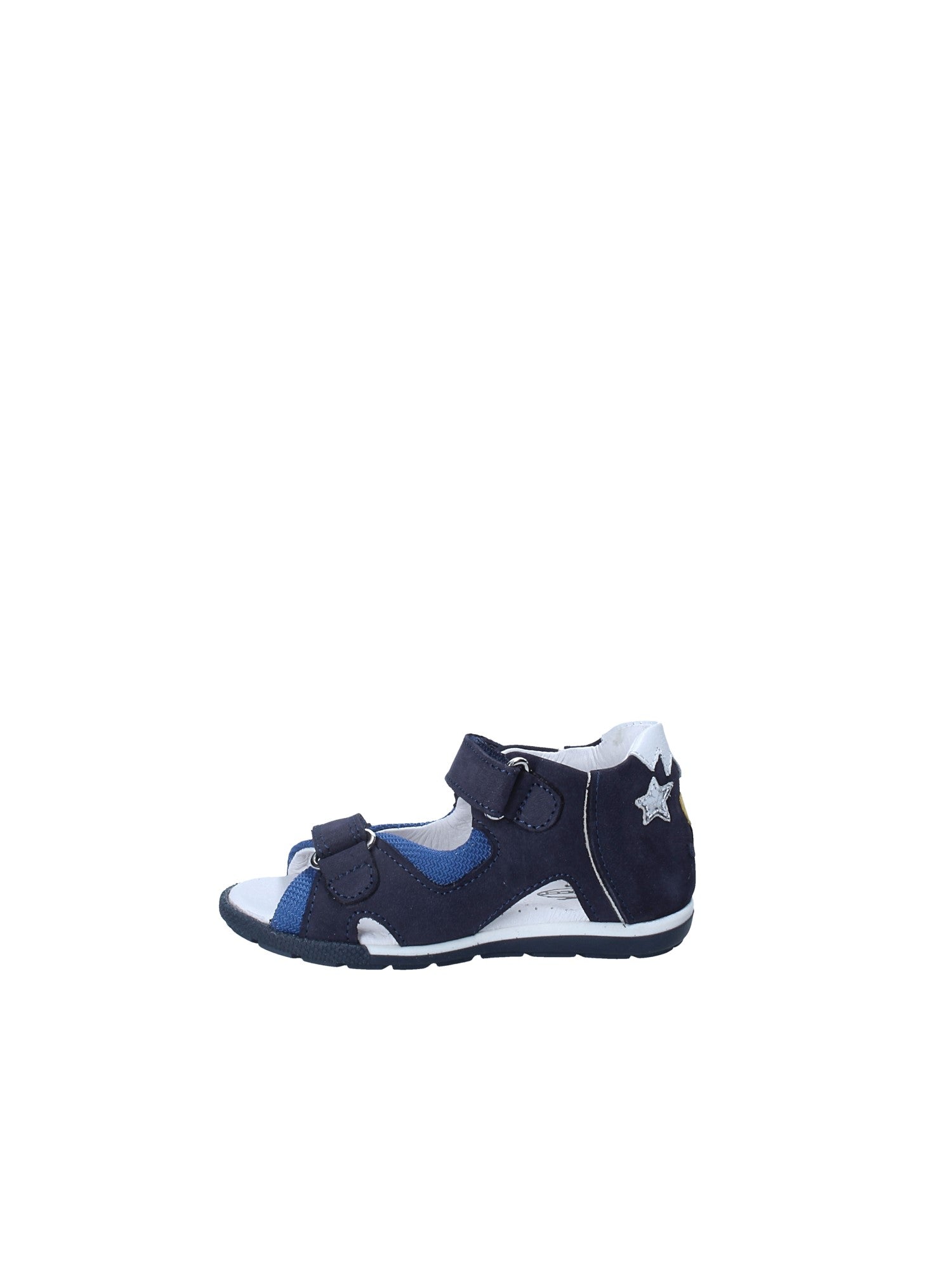 Sandali con strappi Blu Balducci