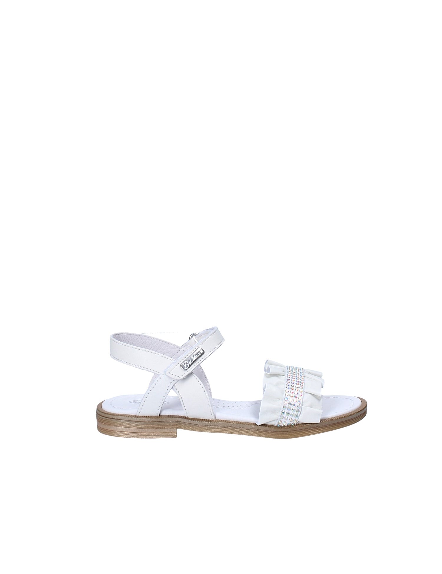 Sandali con strappi Bianco Balducci