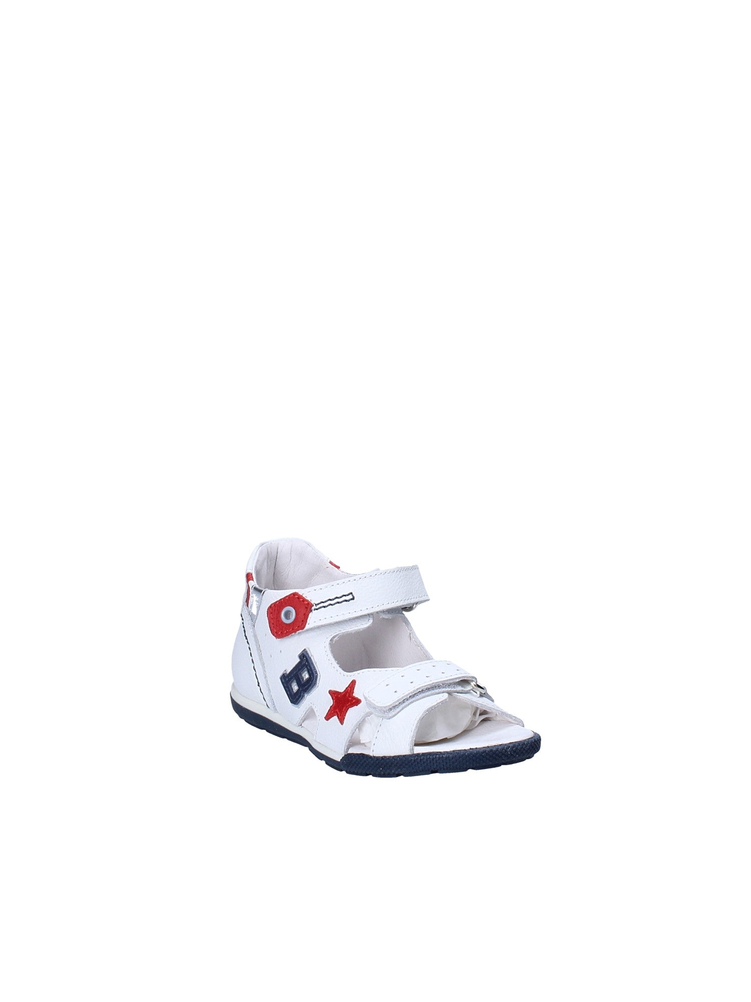 Sandali con strappi Bianco Balducci