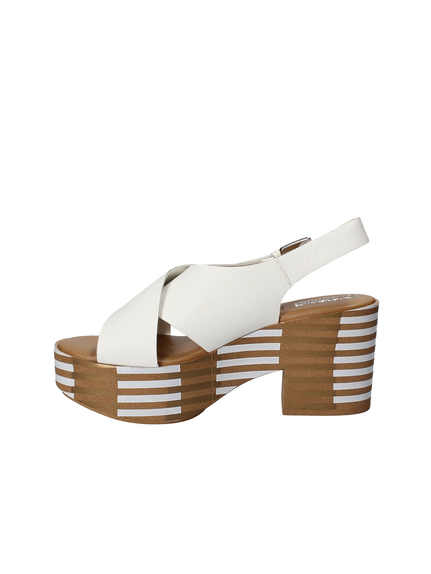 Sandali tacco Bianco Grace Shoes