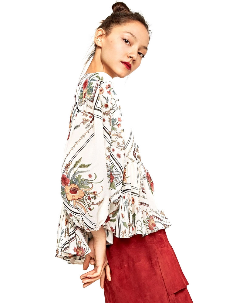 Bluse Beige Pepe Jeans