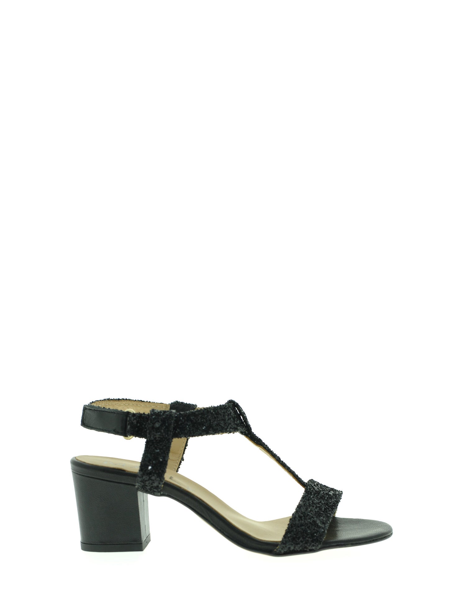 Sandali tacco Nero Mally