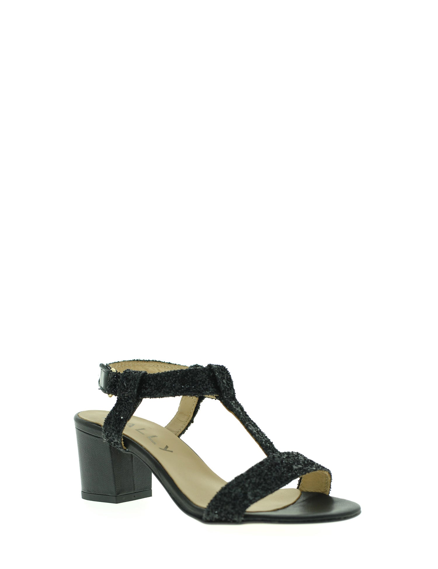 Sandali tacco Nero Mally