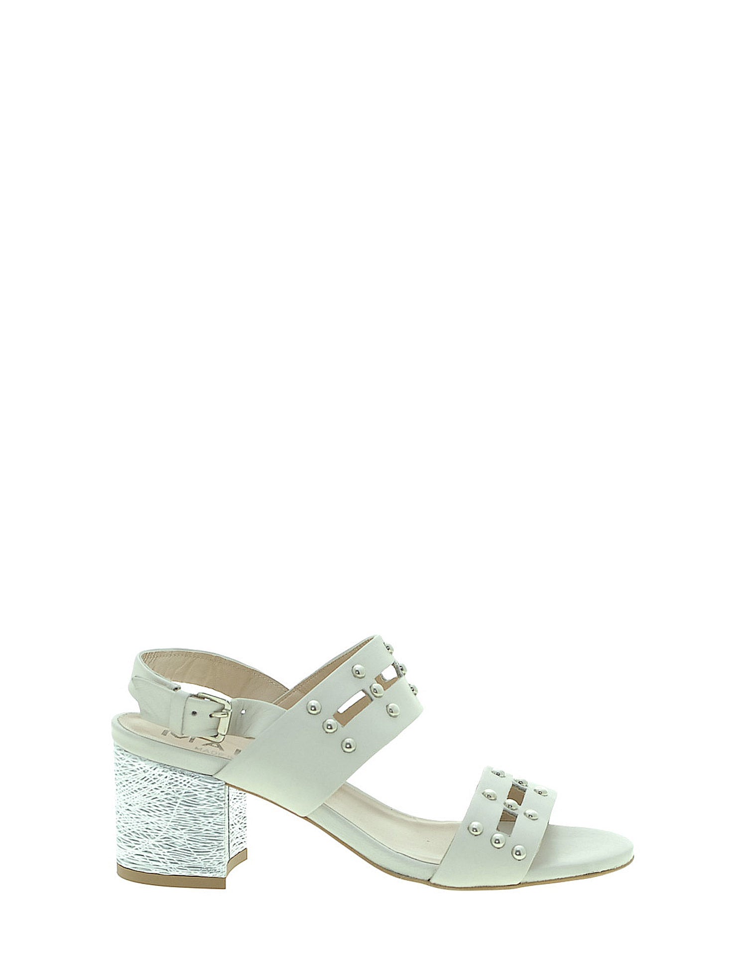Sandali tacco Bianco Mally