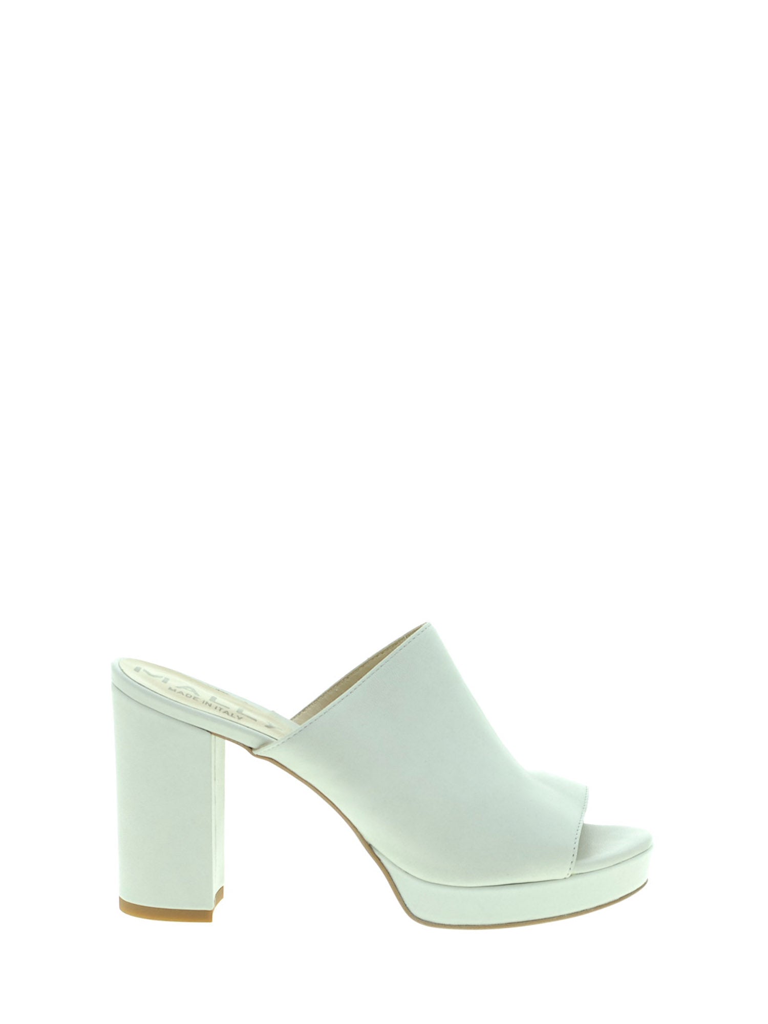 Sandali tacco Bianco Mally