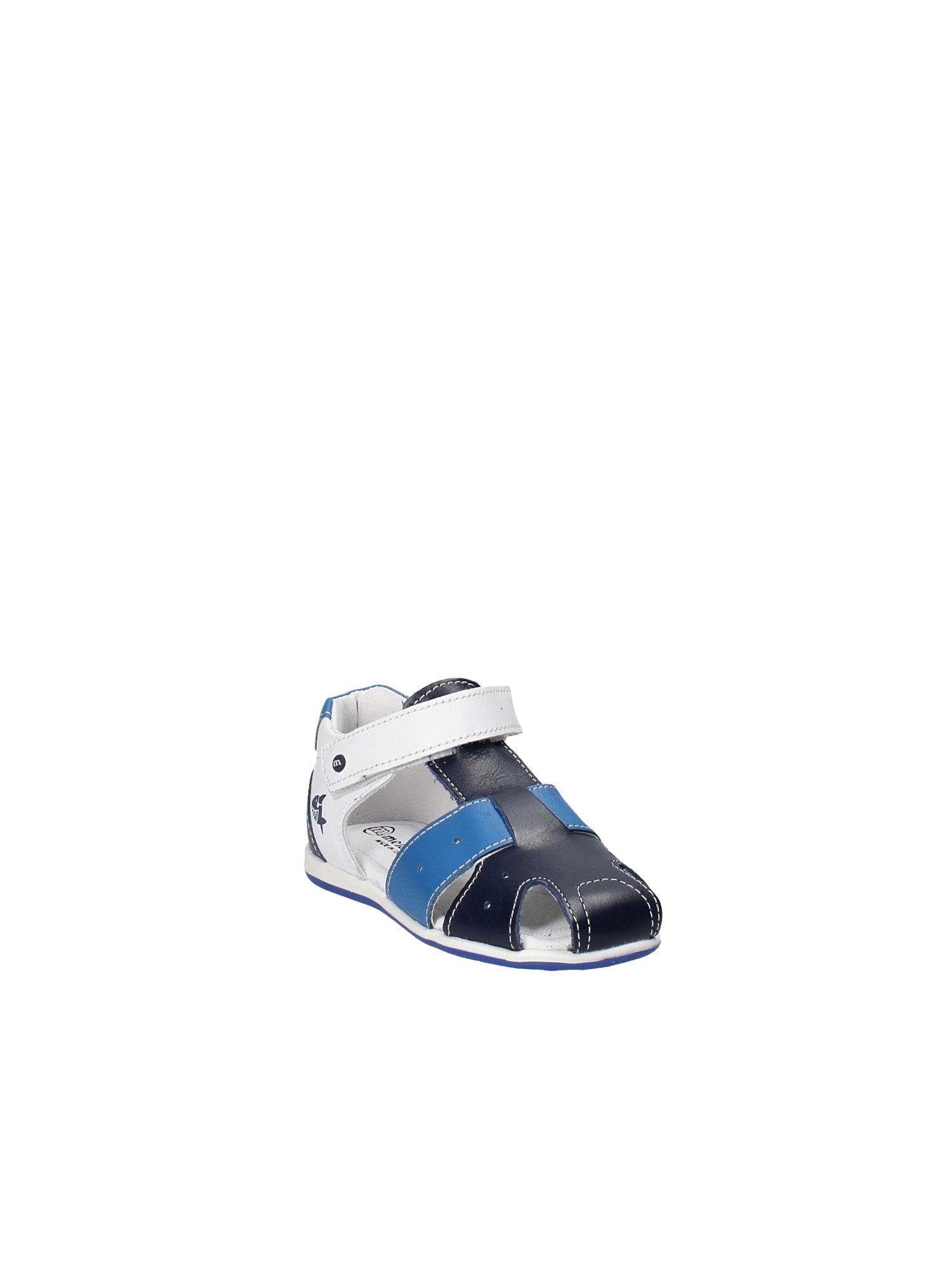 Sandali con strappi Blu Melania