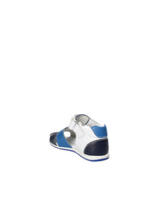 Sandali con strappi Blu Melania
