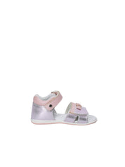Sandali con strappi Rosa Melania