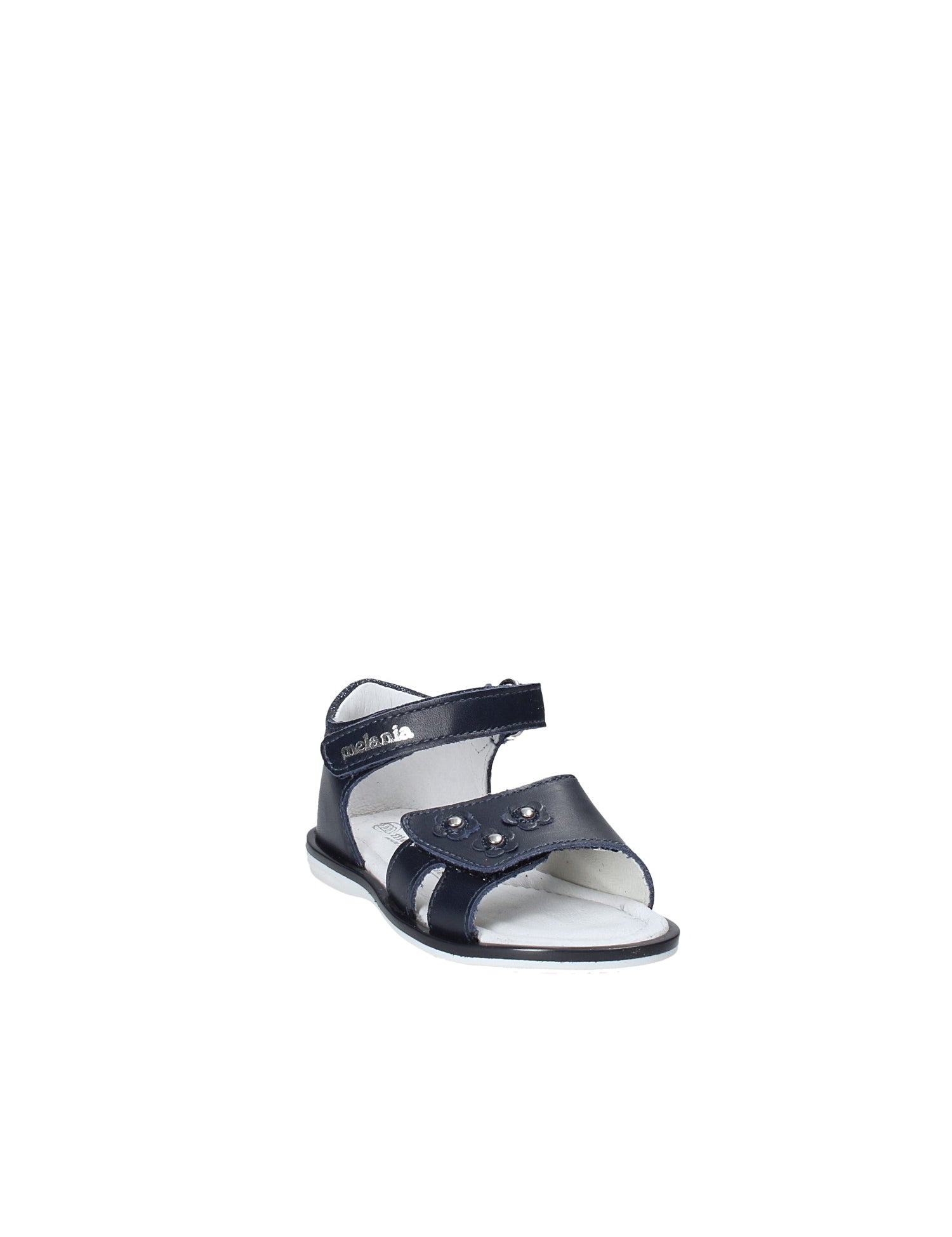 Sandali con strappi Blu Melania