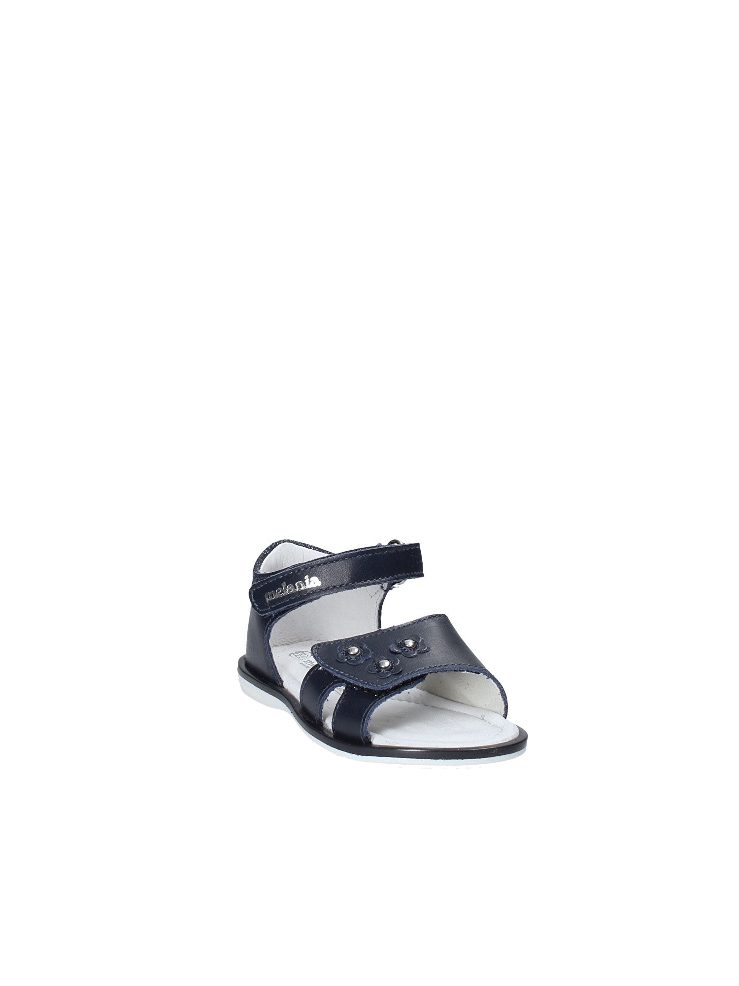 Sandali con strappi Blu Melania