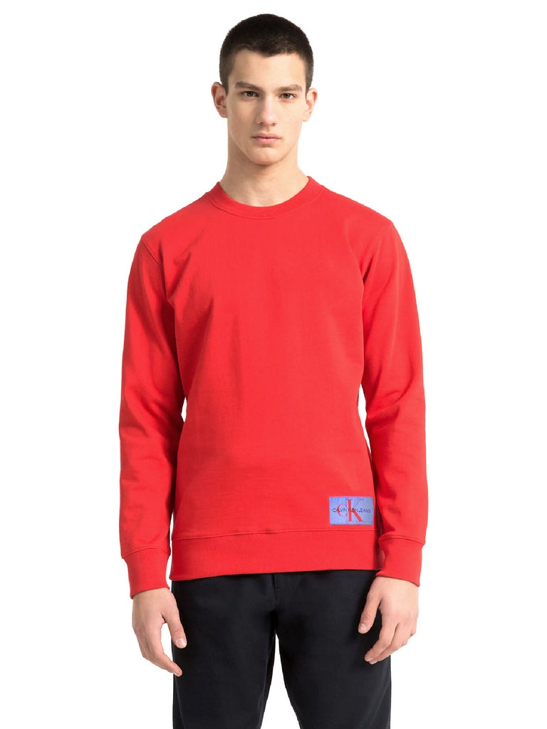 Felpe Rosso Calvin Klein