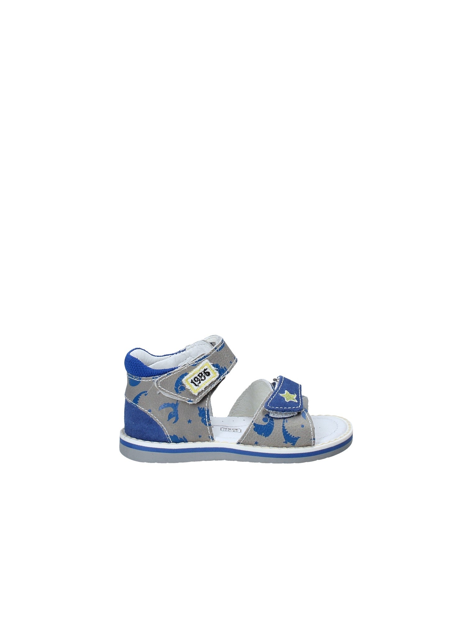Sandali con strappi Blu Melania