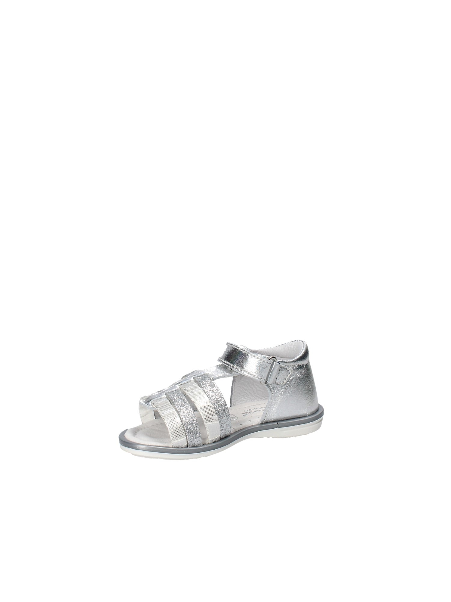 Sandali con strappi Grigio Melania