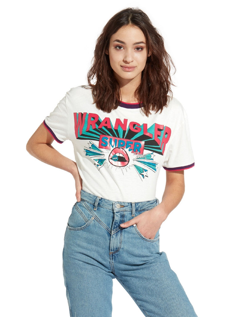 T-shirt Bianco Wrangler