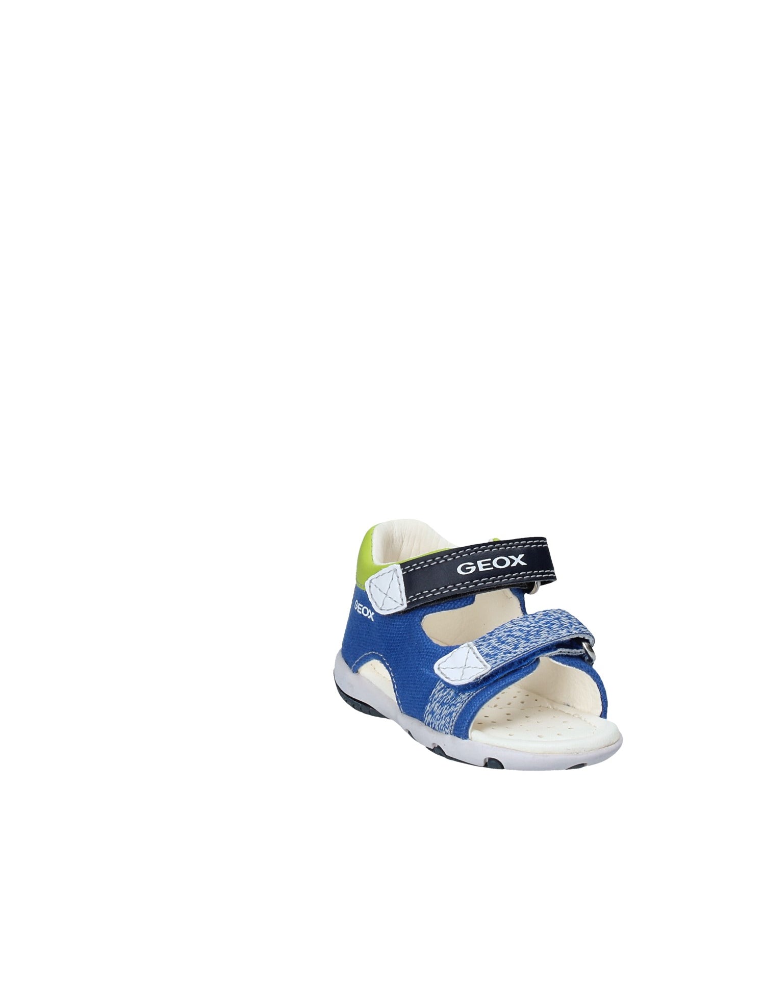 Sandali con strappi Blu Geox