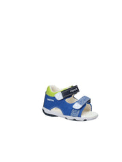 Sandali con strappi Blu Geox