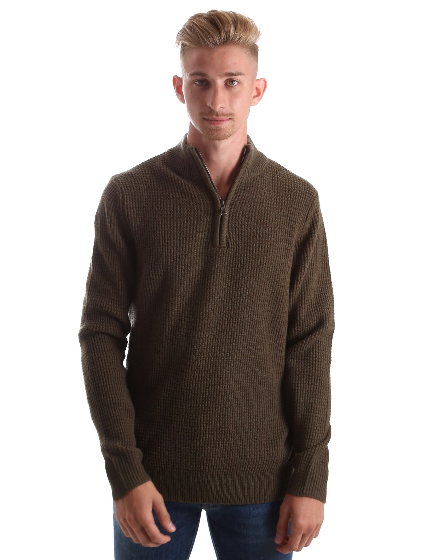 Maglie a collo alto Verde Gas