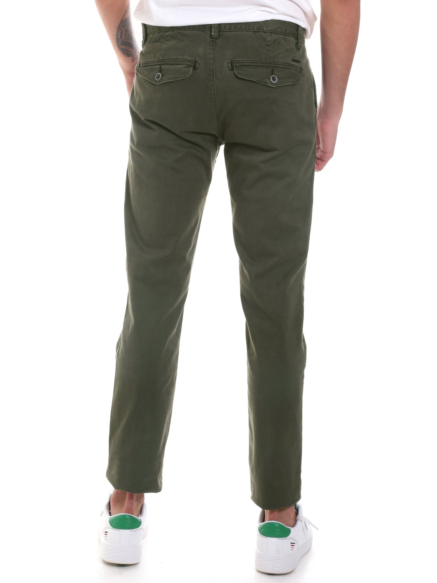 Pantaloni Verde Gaudi