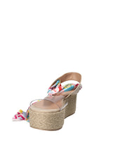 Sandali zeppa Beige Fornarina