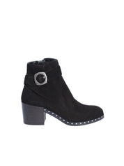 Stivaletti Nero Camoscio Grace Shoes