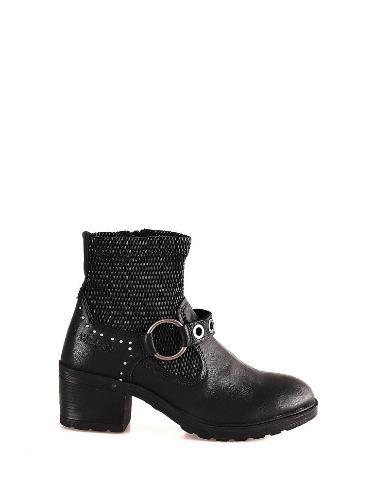 Stivaletti Nero Wrangler