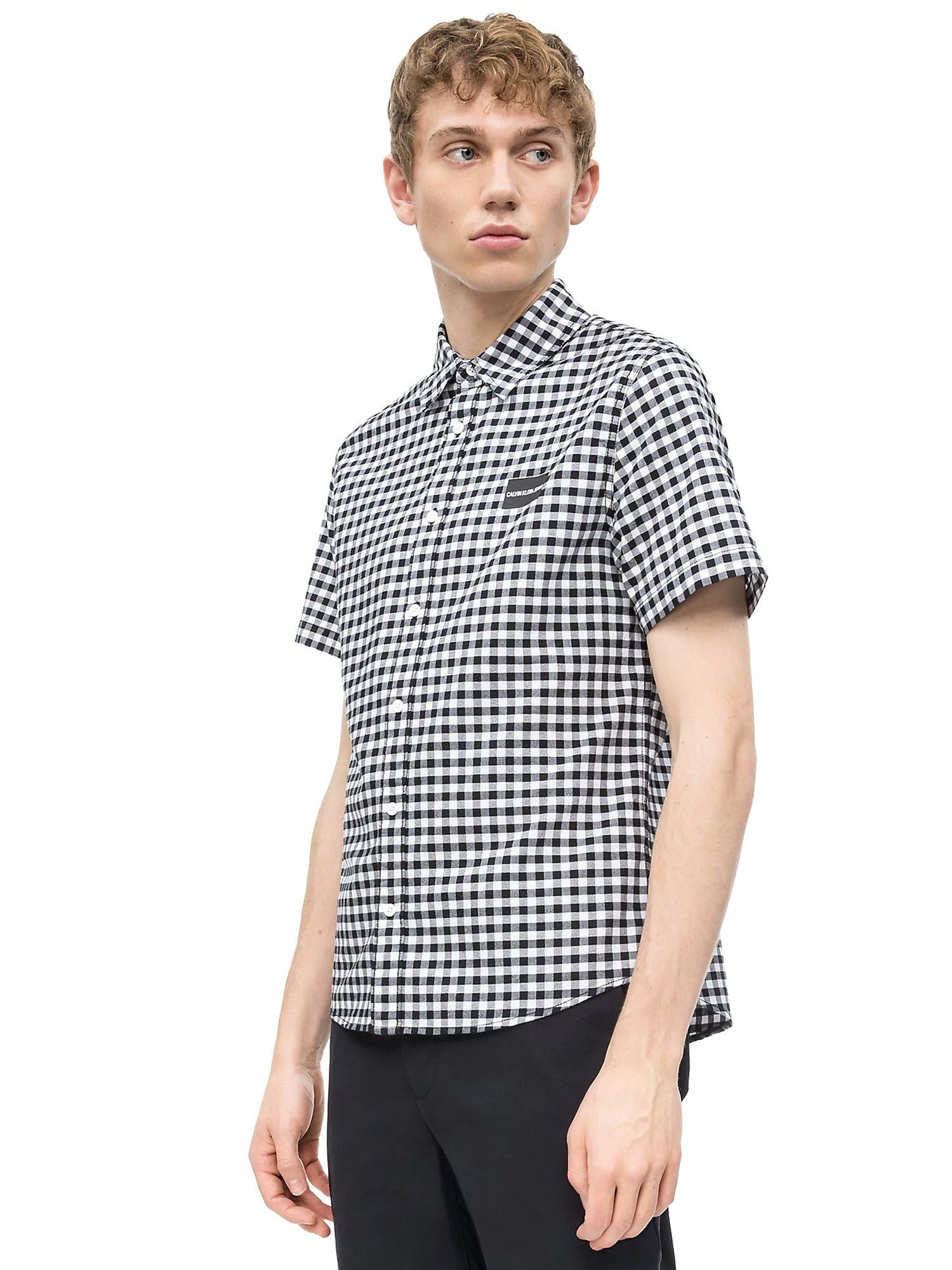Camicie Bianco Calvin Klein