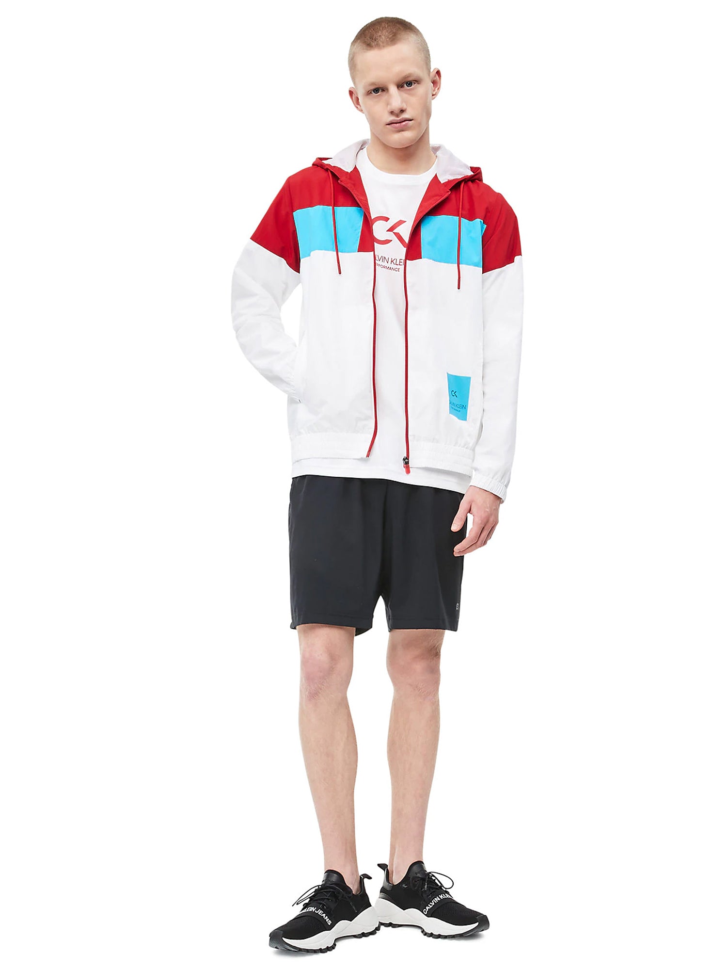 Giacche Bianco Rosso Calvin Klein