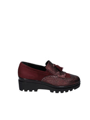 Mocassini Bordeaux Camoscio Grace Shoes