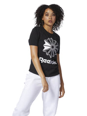 T-shirt Nero Reebok