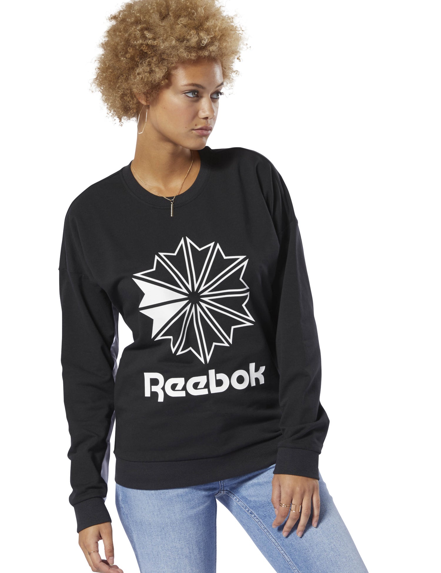 Felpe Nero Reebok