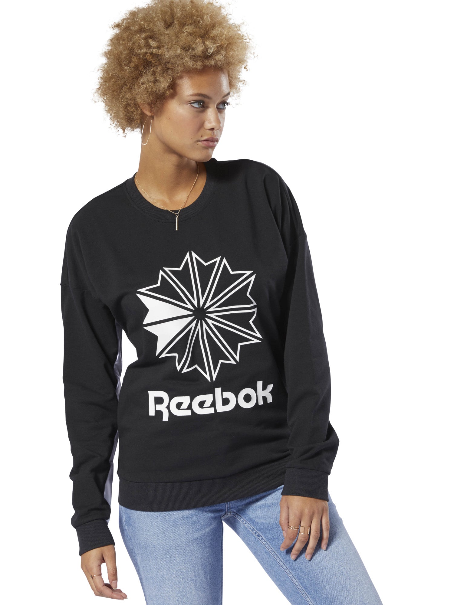 Felpe Nero Reebok