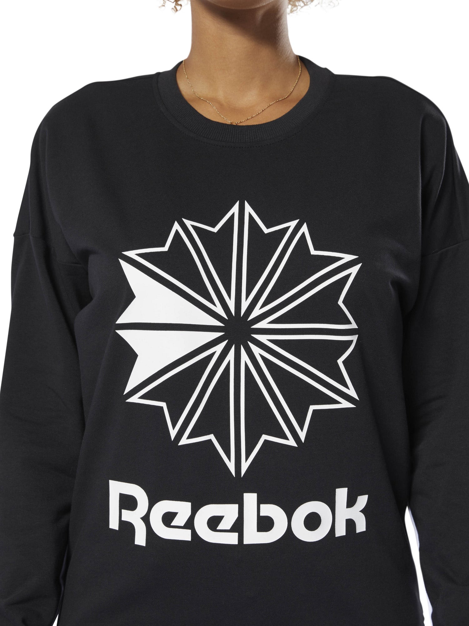 Felpe Nero Reebok