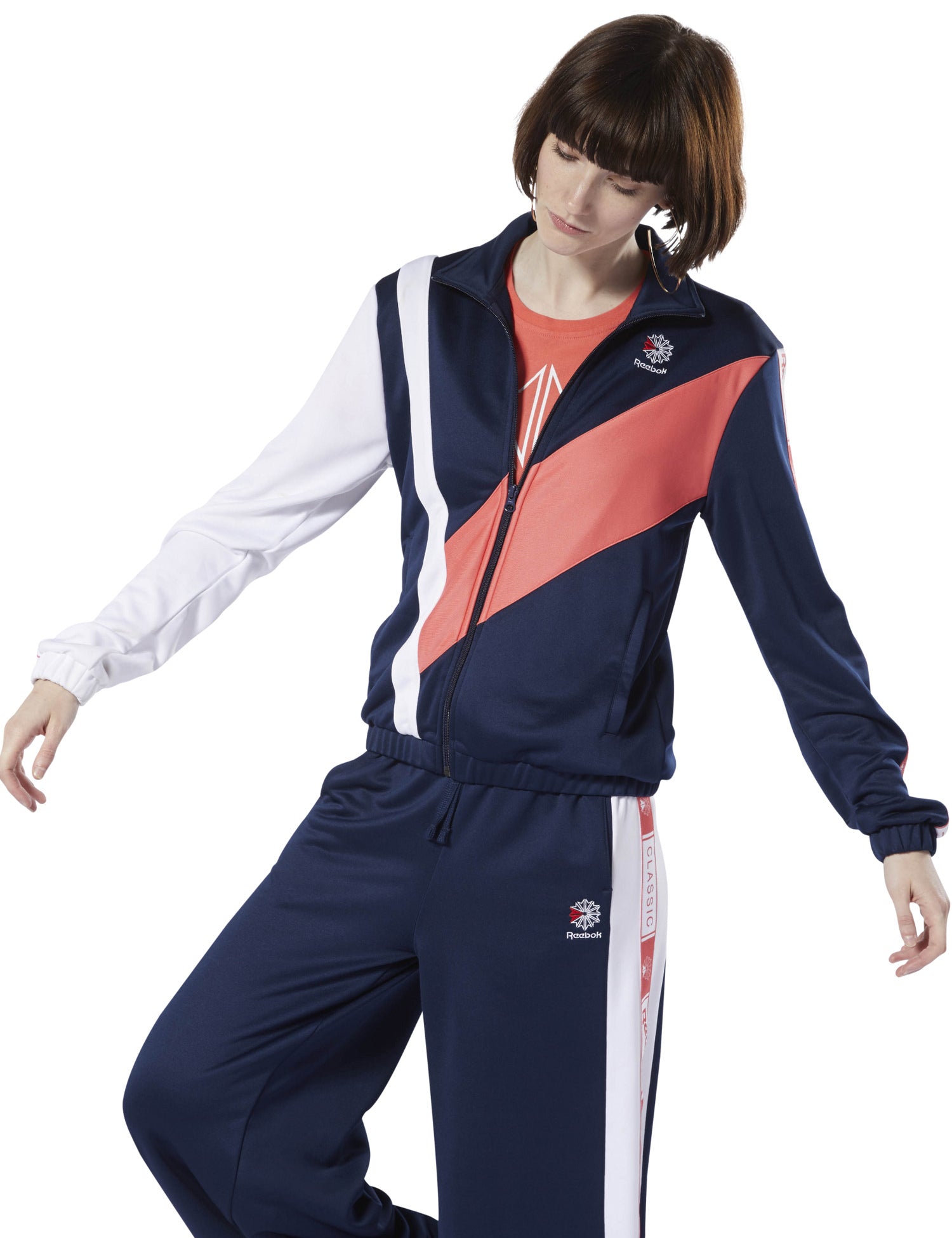 Felpe Blu Reebok