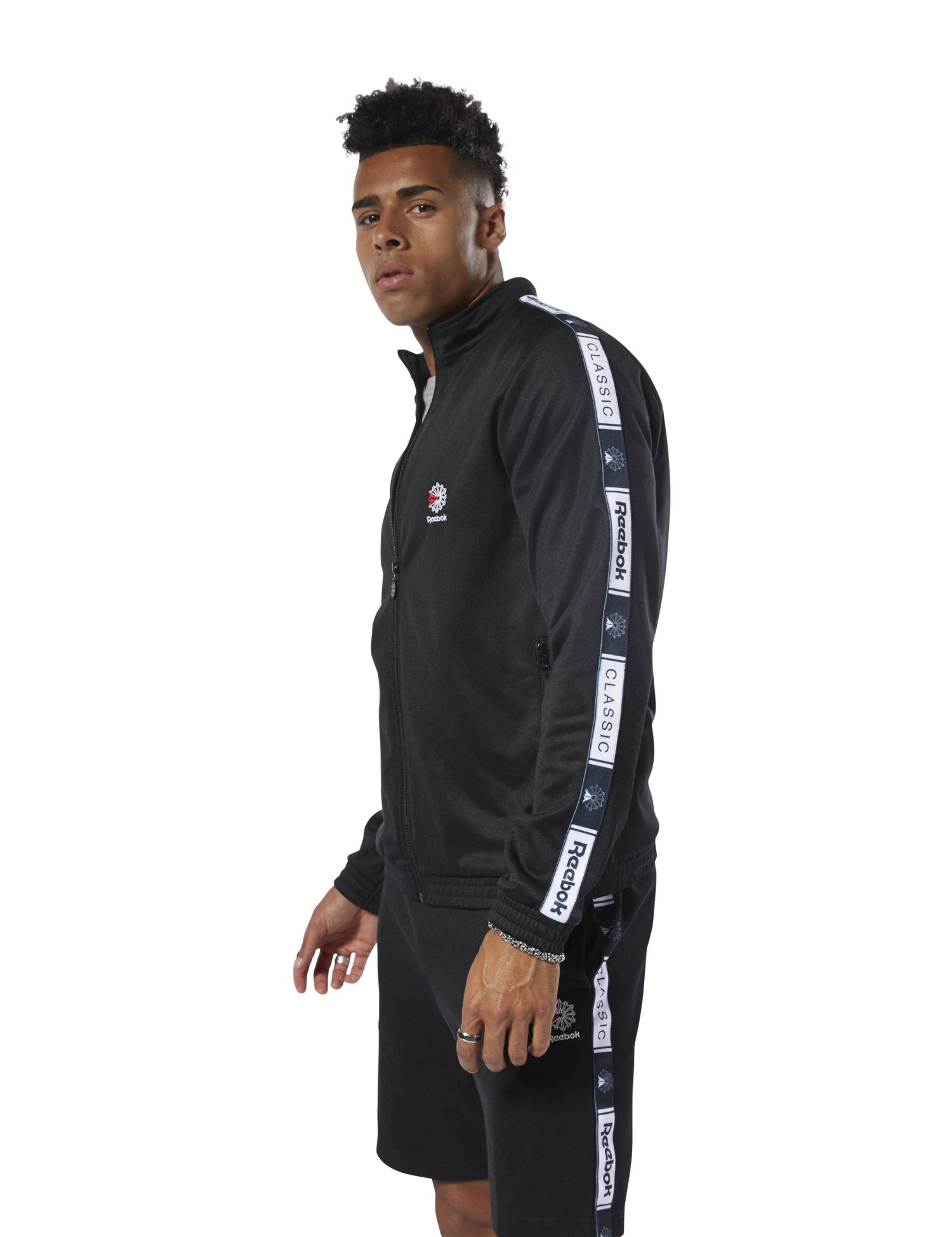 Giacche Nero Reebok