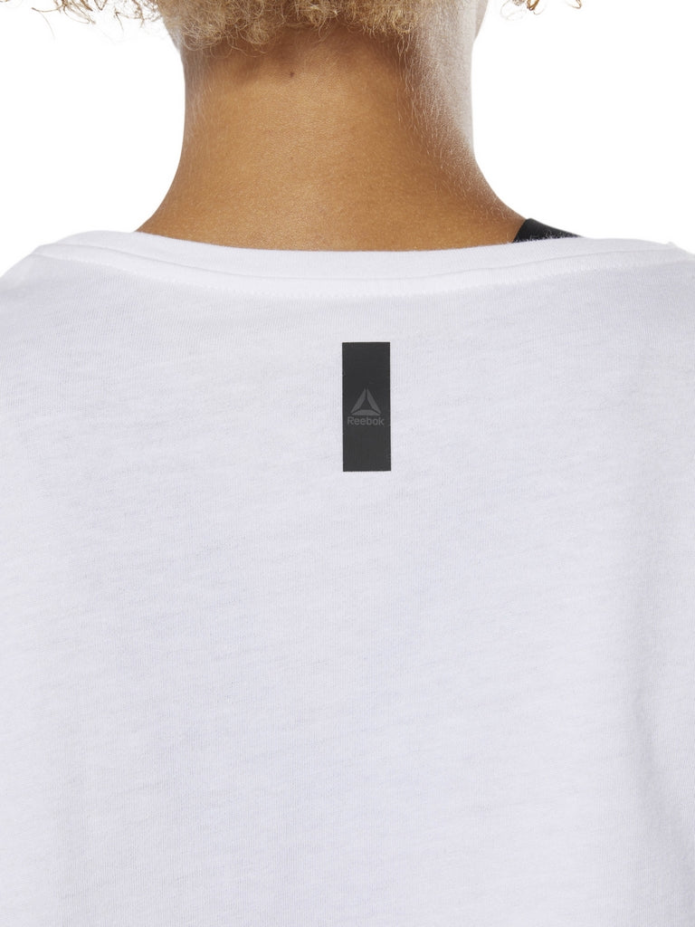 T-shirt Bianco Reebok
