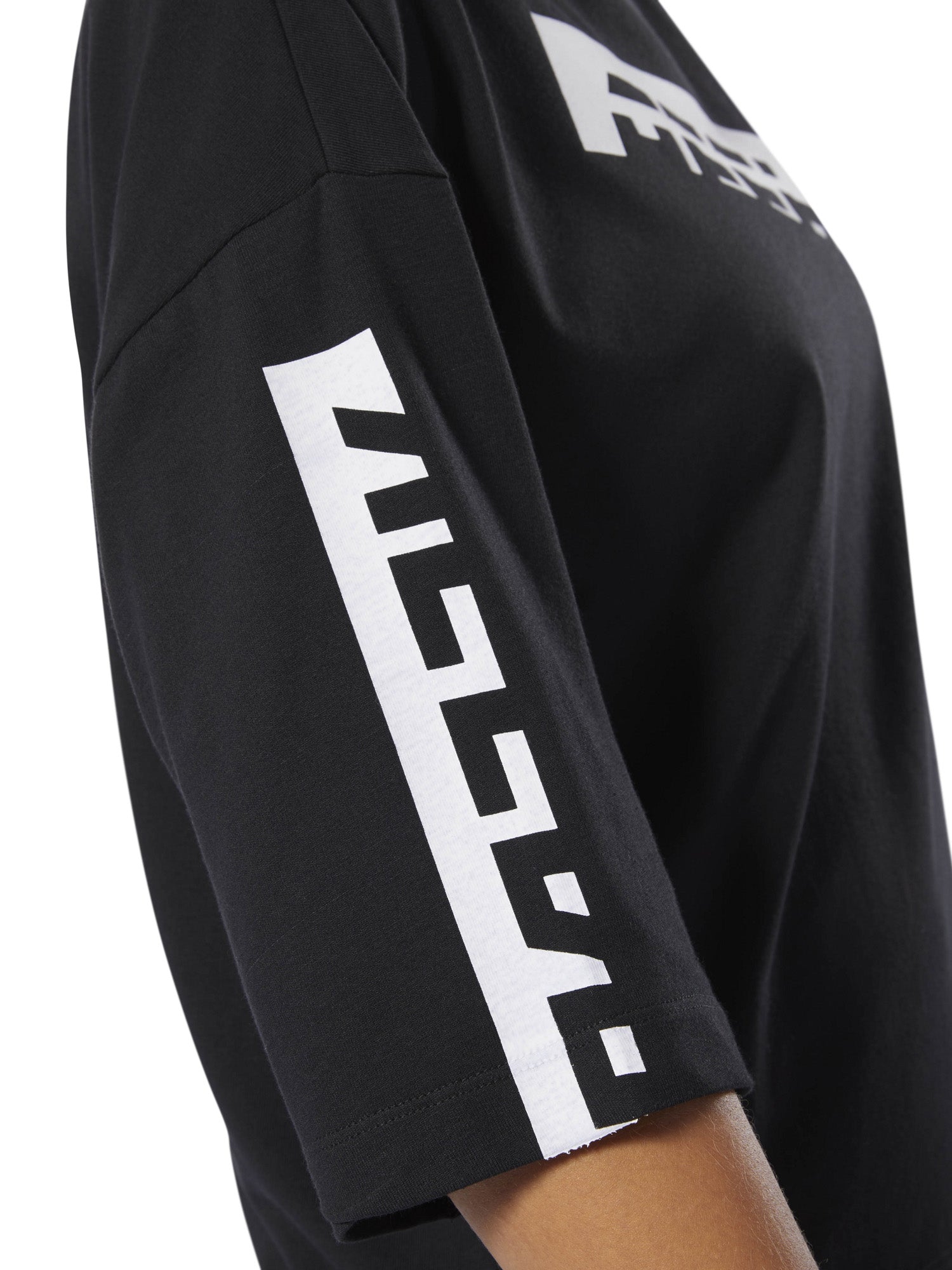 T-shirt Nero Reebok
