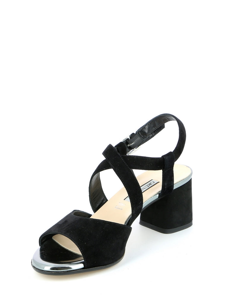 Sandali tacco Nero Grunland
