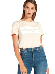 T-shirt Arancio Wrangler