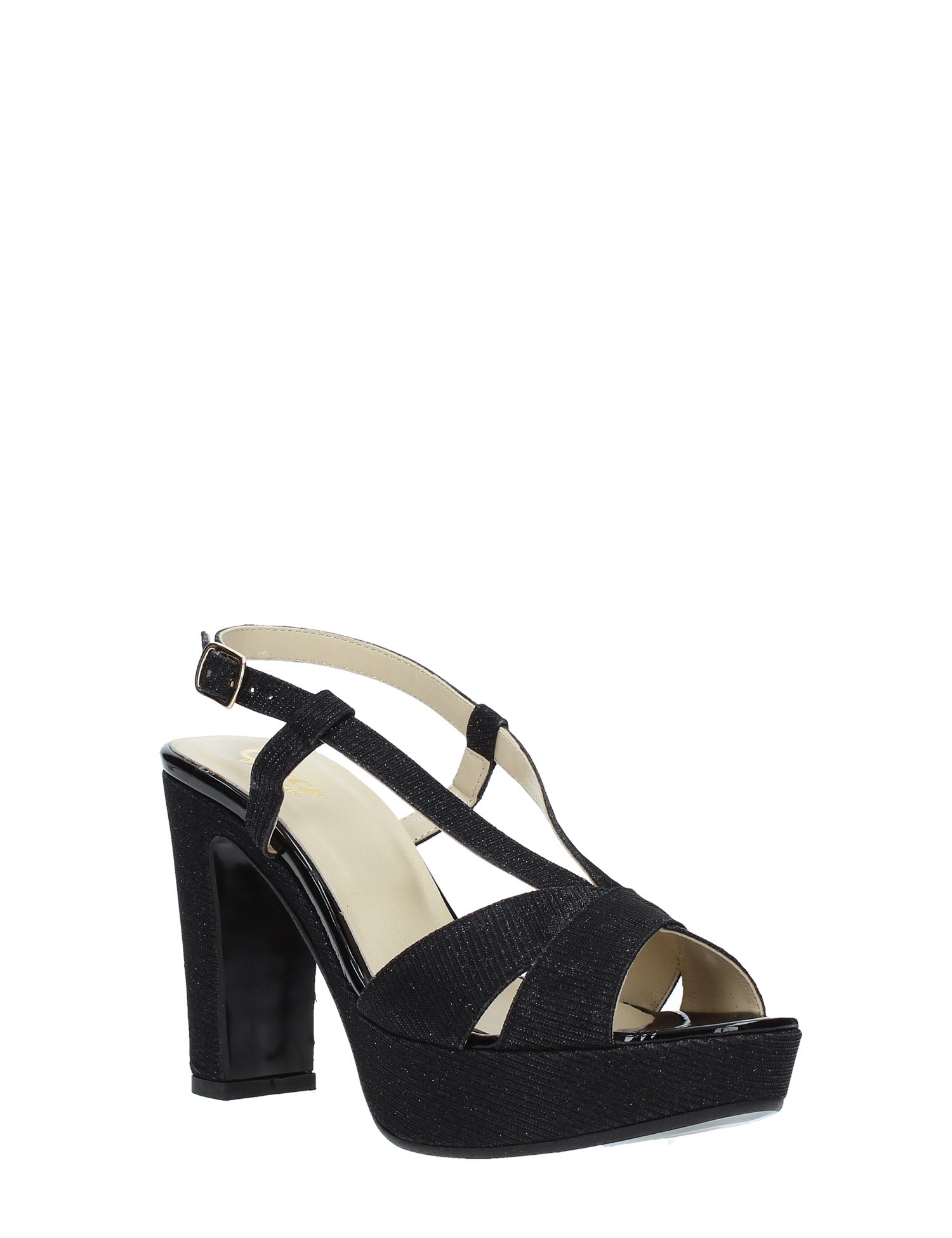 Sandali tacco Nero Grace Shoes