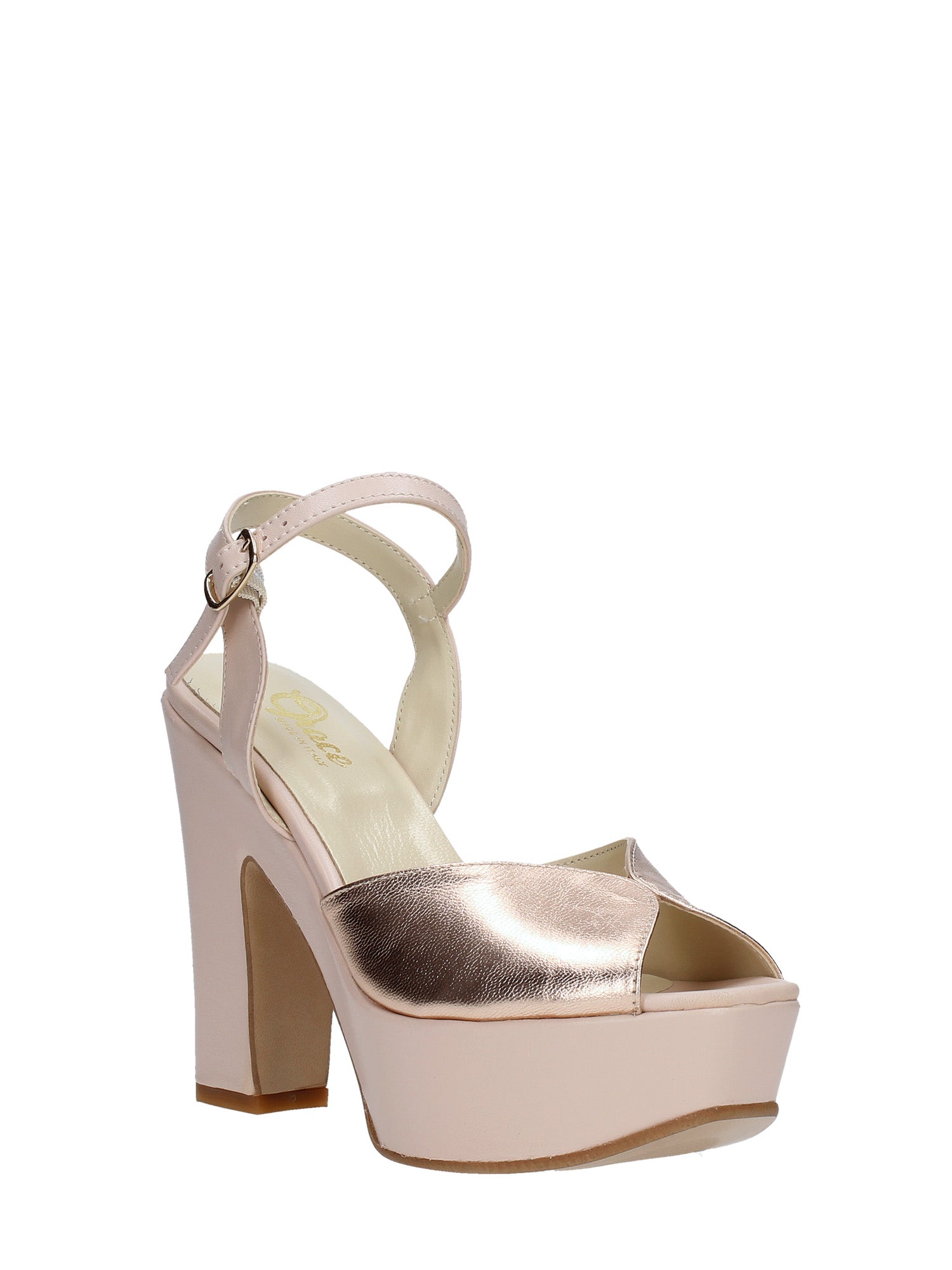 Sandali tacco Rosa Grace Shoes