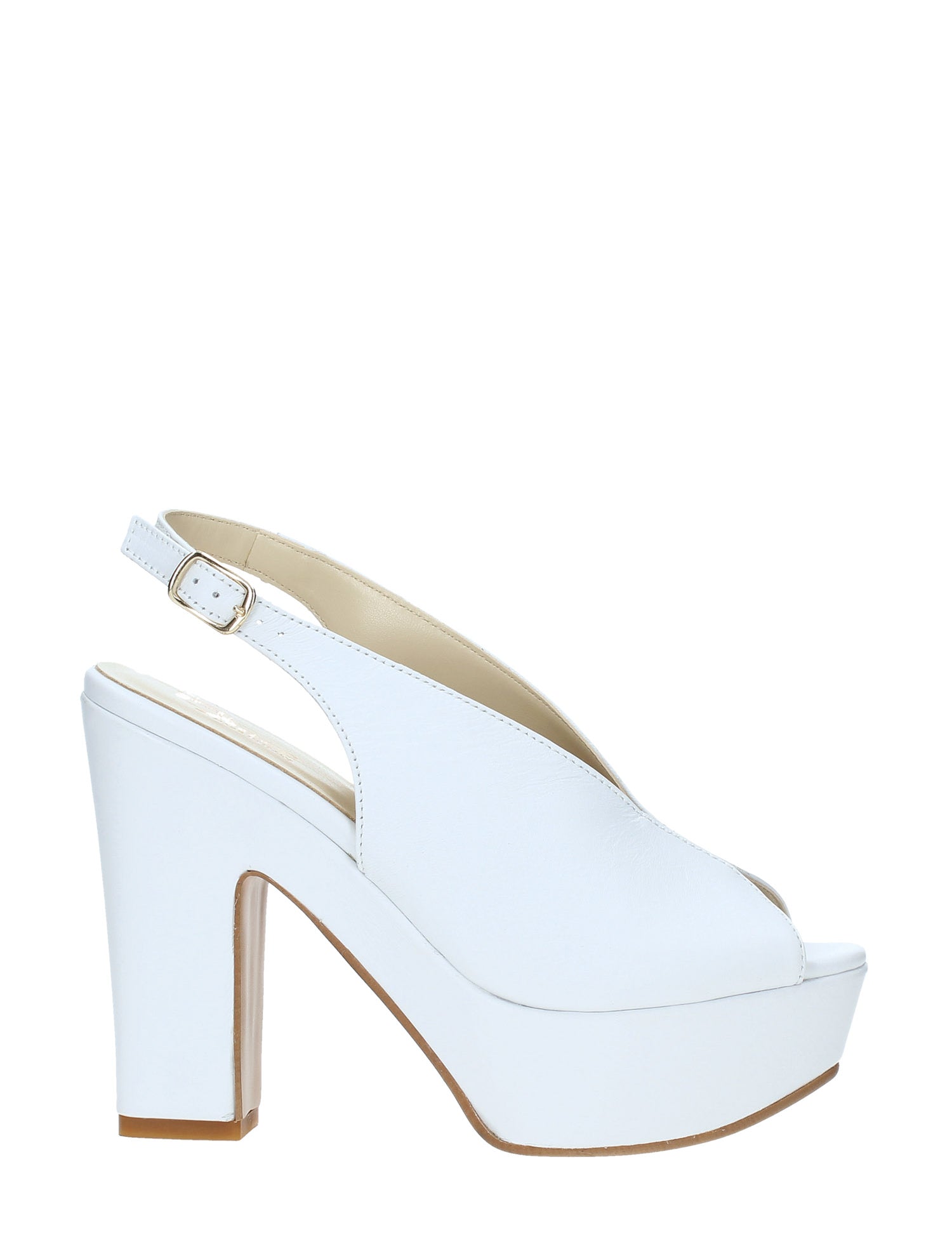 Sandali tacco Bianco Grace Shoes