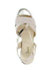 Sandali tacco Beige Grace Shoes