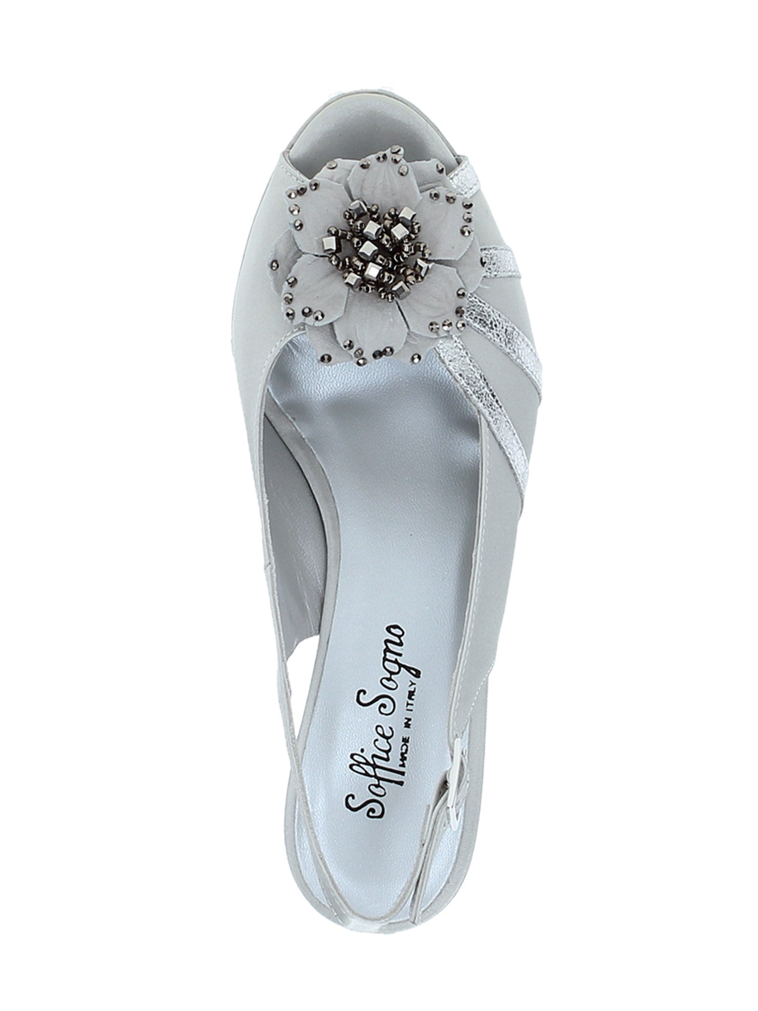 Sandali tacco Grigio Soffice Sogno