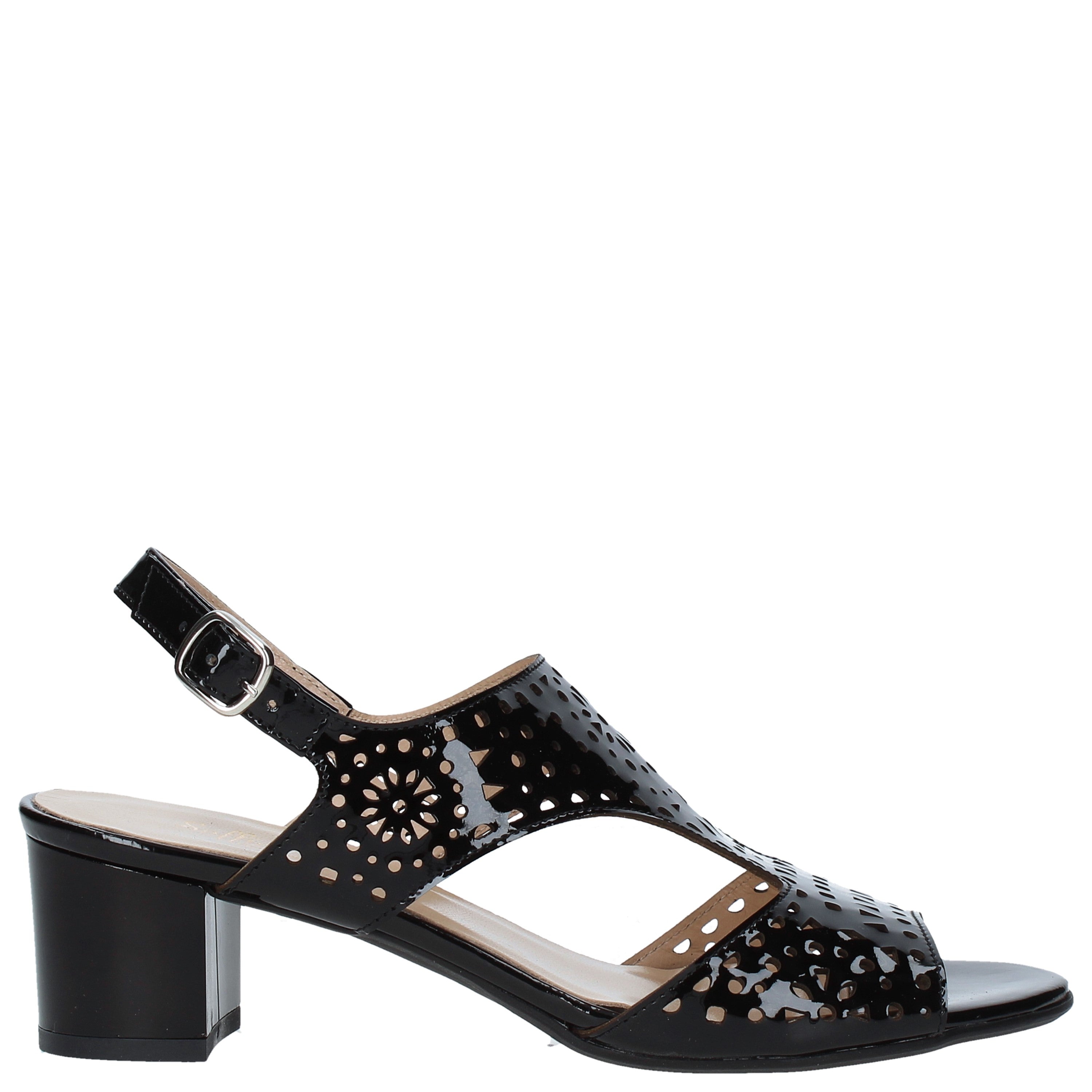 Sandali tacco Nero Soffice Sogno