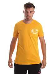 T-shirt Giallo Champion