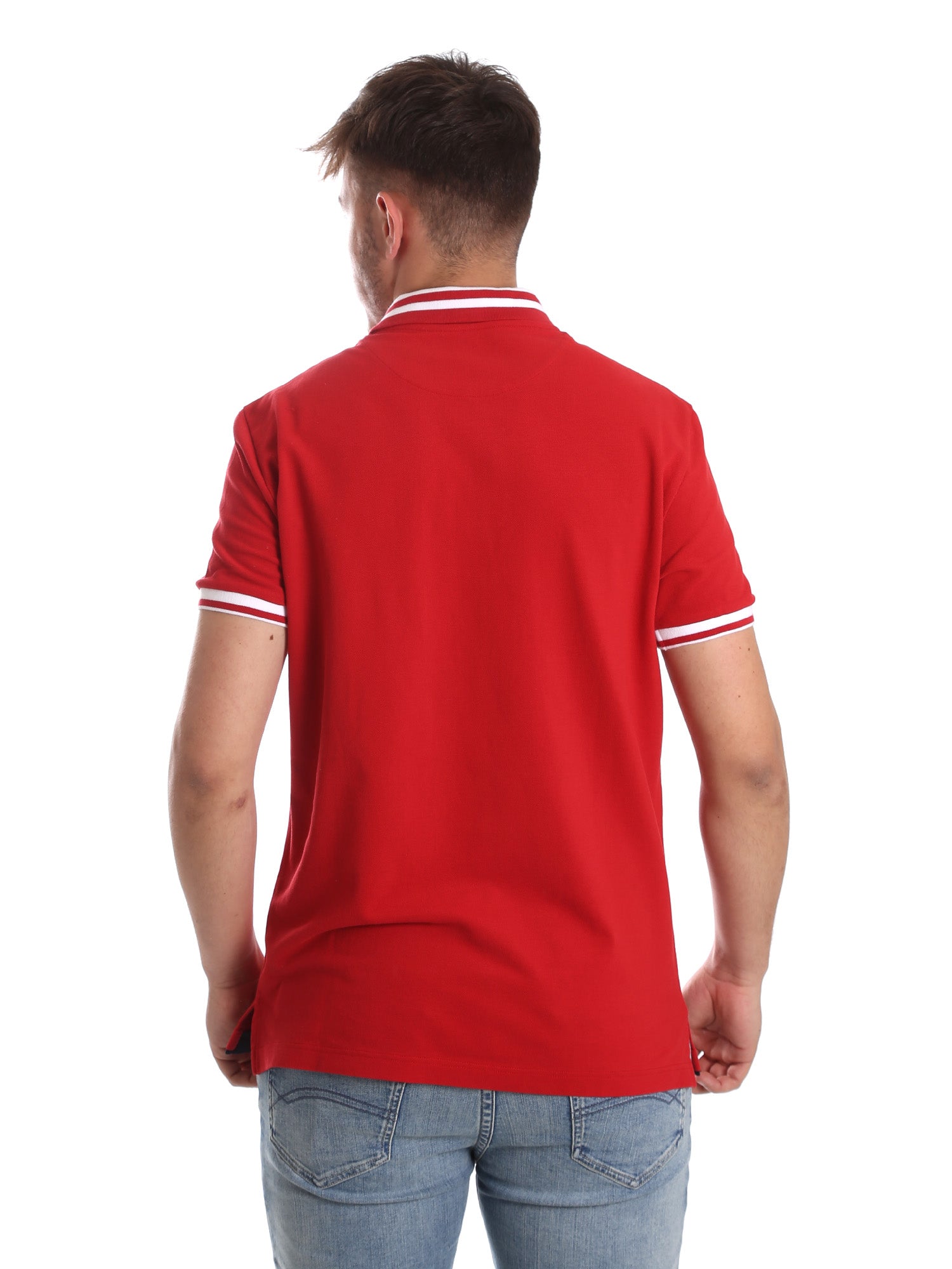 Polo Rosso Nero Giardini