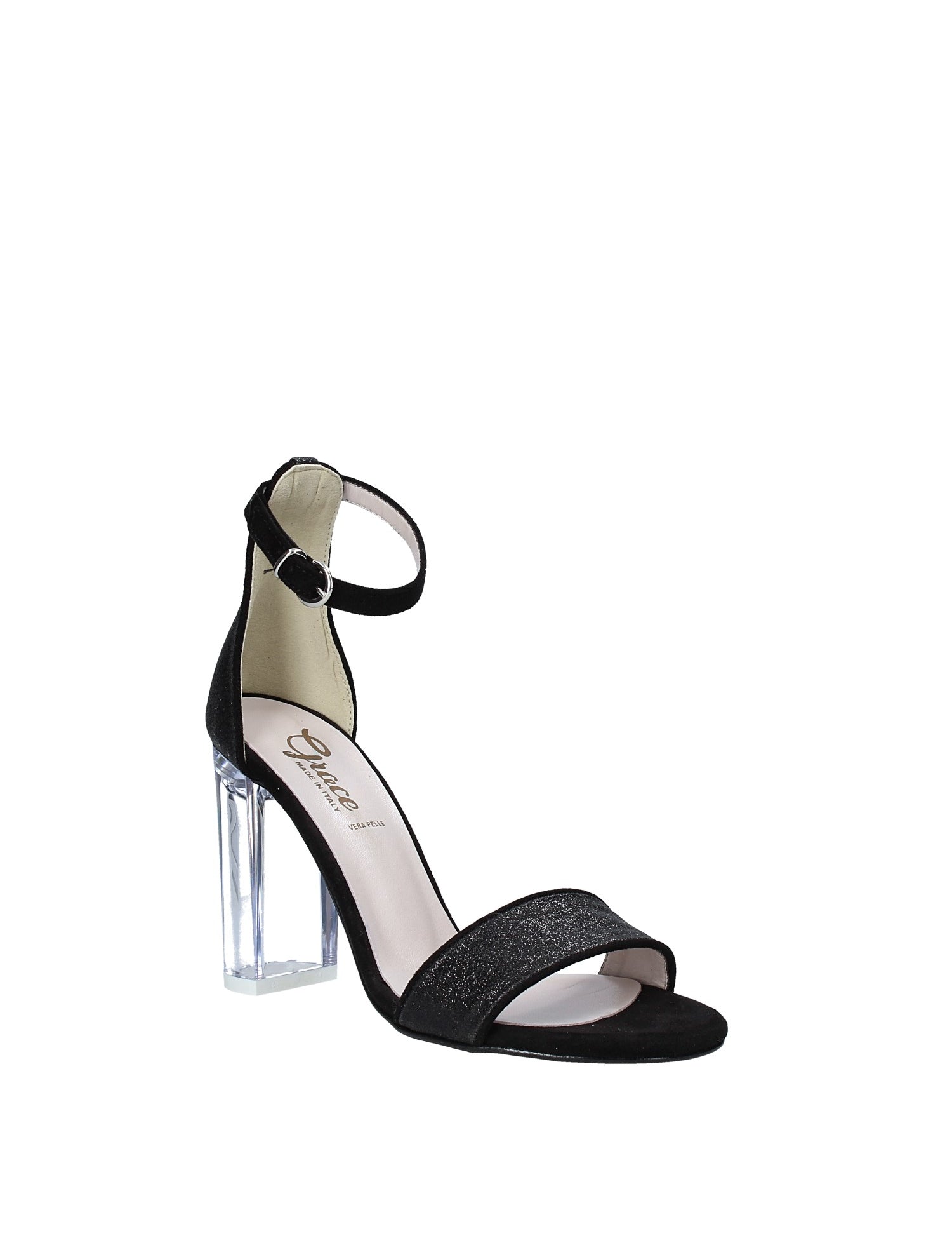 Sandali tacco Nero Grace Shoes