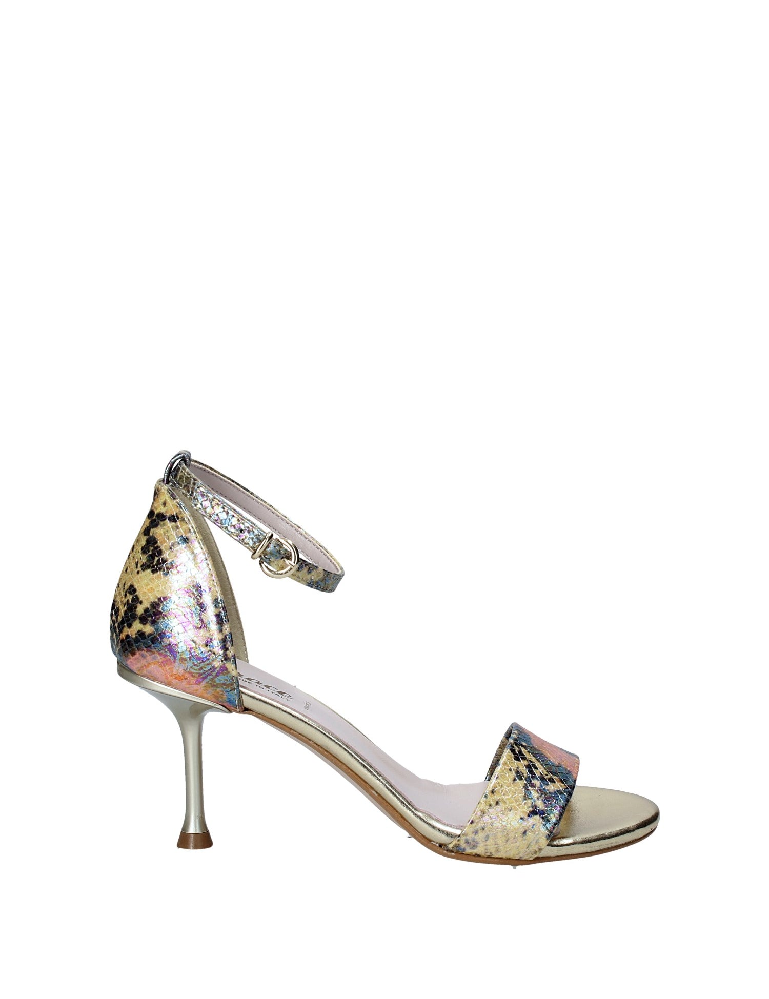 Sandali tacco Giallo Grace Shoes